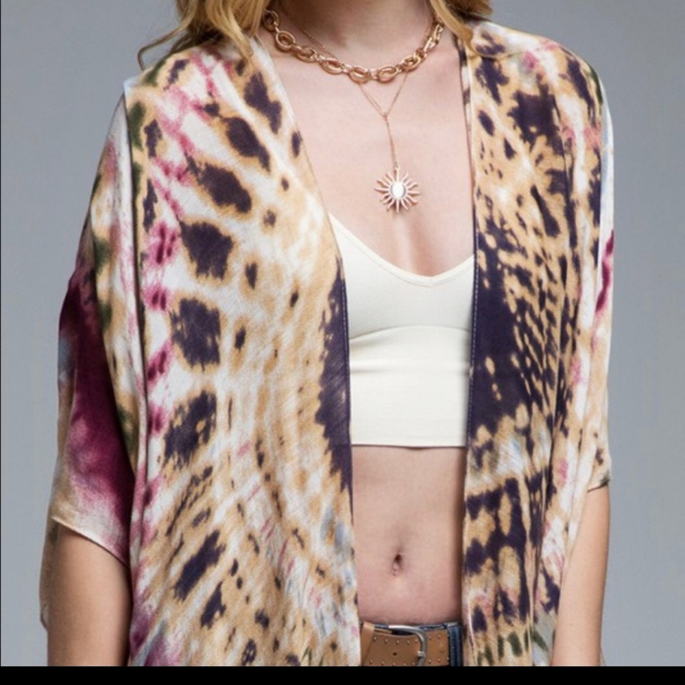 Tie Dye Kimono - Picture 5 of 5